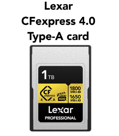 World Fatest CF Express Card by Lexar